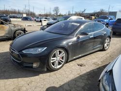 Salvage cars for sale at Bridgeton, MO auction: 2015 Tesla Model S P85D