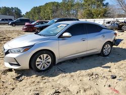 Nissan salvage cars for sale: 2021 Nissan Sentra S