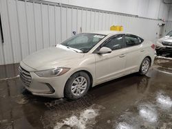 Salvage cars for sale at Windham, ME auction: 2017 Hyundai Elantra SE