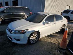 Salvage cars for sale at Jacksonville, FL auction: 2013 Honda Accord EXL