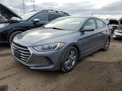 Salvage cars for sale at Elgin, IL auction: 2018 Hyundai Elantra SEL