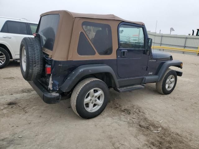 2001 Jeep Wrangler / TJ Sport