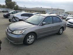 Honda salvage cars for sale: 2005 Honda Civic Hybrid