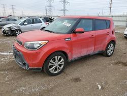 Salvage cars for sale at Elgin, IL auction: 2015 KIA Soul +