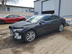 Chevrolet salvage cars for sale: 2016 Chevrolet Malibu Premier