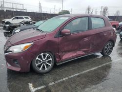 Salvage cars for sale at Wilmington, CA auction: 2022 Mitsubishi Mirage SE