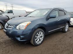 Salvage cars for sale at Elgin, IL auction: 2013 Nissan Rogue S