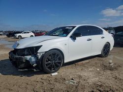 Salvage cars for sale at Houston, TX auction: 2015 Lexus GS 350