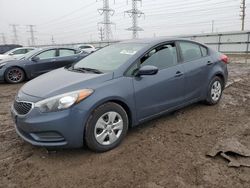 Salvage cars for sale at Elgin, IL auction: 2016 KIA Forte LX