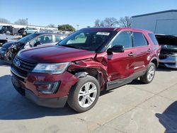 Salvage cars for sale at Sacramento, CA auction: 2017 Ford Explorer Police Interceptor