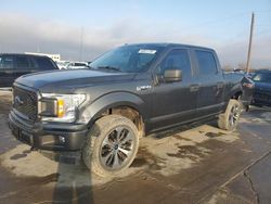 Salvage cars for sale at Grand Prairie, TX auction: 2019 Ford F150 Supercrew