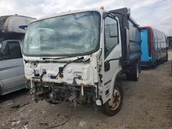 Salvage trucks for sale at Elgin, IL auction: 2014 Isuzu NPR HD