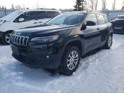 Jeep salvage cars for sale: 2019 Jeep Cherokee Latitude