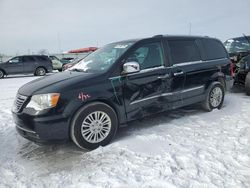 Salvage cars for sale at Cahokia Heights, IL auction: 2016 Chrysler Town & Country Limited