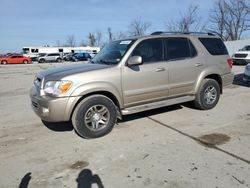 Salvage cars for sale at Bridgeton, MO auction: 2006 Toyota Sequoia SR5