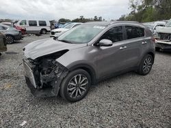 KIA Sportage ex salvage cars for sale: 2019 KIA Sportage EX