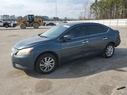 Salvage cars for sale at Dunn, NC auction: 2015 Nissan Sentra S