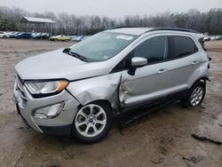 Salvage cars for sale at Charles City, VA auction: 2019 Ford Ecosport SE