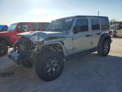 Jeep salvage cars for sale: 2018 Jeep Wrangler Unlimited Sport