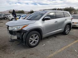 Vehiculos salvage en venta de Copart Las Vegas, NV: 2015 Toyota Highlander LE