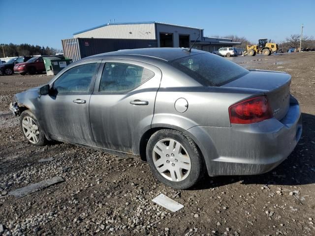 2012 Dodge Avenger SE