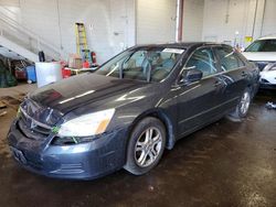 Salvage cars for sale at New Britain, CT auction: 2006 Honda Accord EX