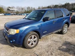 Salvage cars for sale at Charles City, VA auction: 2008 Ford Escape XLT