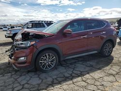 Salvage cars for sale at Las Vegas, NV auction: 2019 Hyundai Tucson Limited