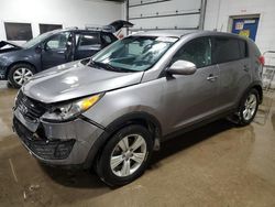 Salvage cars for sale at Blaine, MN auction: 2013 KIA Sportage Base