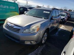 Subaru salvage cars for sale: 2010 Subaru Outback 2.5I Premium