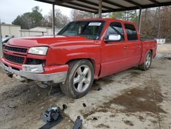 Salvage cars for sale at Hueytown, AL auction: 2007 Chevrolet Silverado C1500 Classic Crew Cab