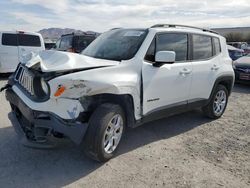 Salvage cars for sale at Las Vegas, NV auction: 2018 Jeep Renegade Latitude