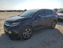 Salvage cars for sale at San Antonio, TX auction: 2018 Honda CR-V EXL