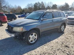 Salvage cars for sale at Madisonville, TN auction: 2004 Toyota Highlander Base