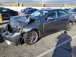 Salvage cars for sale at Van Nuys, CA auction: 2015 Lexus IS 250