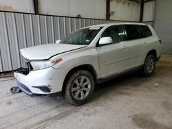 Toyota Highlander Base salvage cars for sale: 2013 Toyota Highlander Base