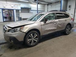 Salvage cars for sale at Pasco, WA auction: 2018 Subaru Outback 2.5I Limited