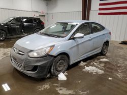 Salvage cars for sale from Copart Windham, ME: 2012 Hyundai Accent GLS