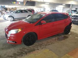 Salvage cars for sale at Indianapolis, IN auction: 2014 Ford Focus ST