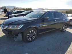 Salvage cars for sale at Las Vegas, NV auction: 2015 Honda Accord LX