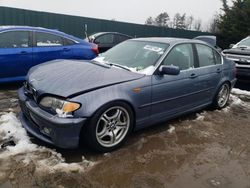 Salvage cars for sale from Copart Finksburg, MD: 2002 BMW 330 I