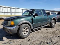 Salvage trucks for sale at Chatham, VA auction: 2003 Ford Ranger Super Cab