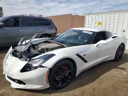 Carros salvage a la venta en subasta: 2019 Chevrolet Corvette Stingray 1LT