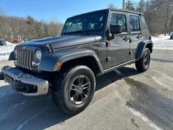 SUV salvage a la venta en subasta: 2017 Jeep Wrangler Unlimited Sahara