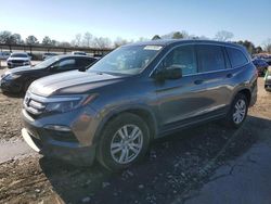 Honda salvage cars for sale: 2016 Honda Pilot LX