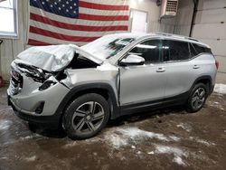 Salvage cars for sale at Lyman, ME auction: 2020 GMC Terrain SLT