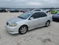 Toyota Corolla salvage cars for sale: 2005 Toyota Corolla CE