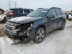 Subaru Vehiculos salvage en venta: 2018 Subaru Outback 2.5I Limited