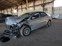 Toyota salvage cars for sale: 2018 Toyota Corolla L