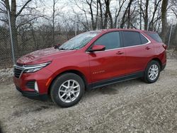 Salvage cars for sale at auction: 2022 Chevrolet Equinox LT